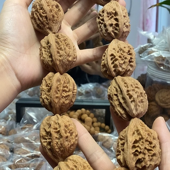 把件文玩核桃38大古石手持