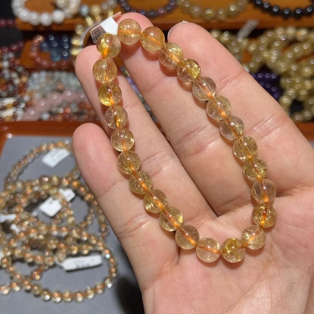 水晶手链未镶嵌不****）