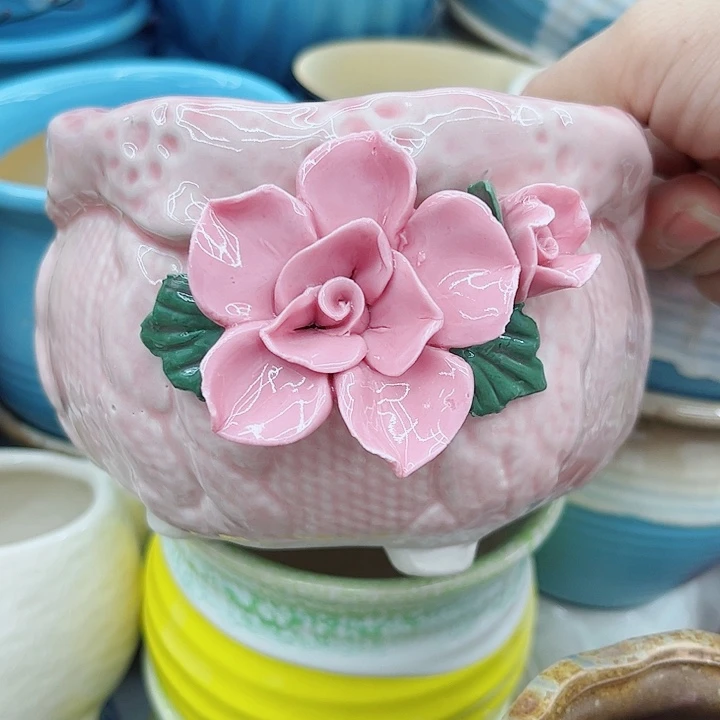 多肉绿植陶瓷花盆