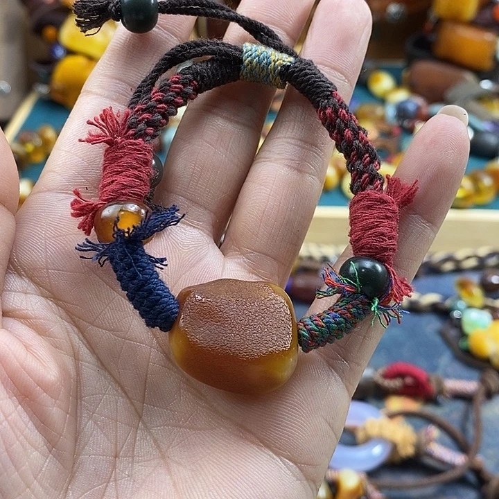 蜜蜡未镶嵌手链手链