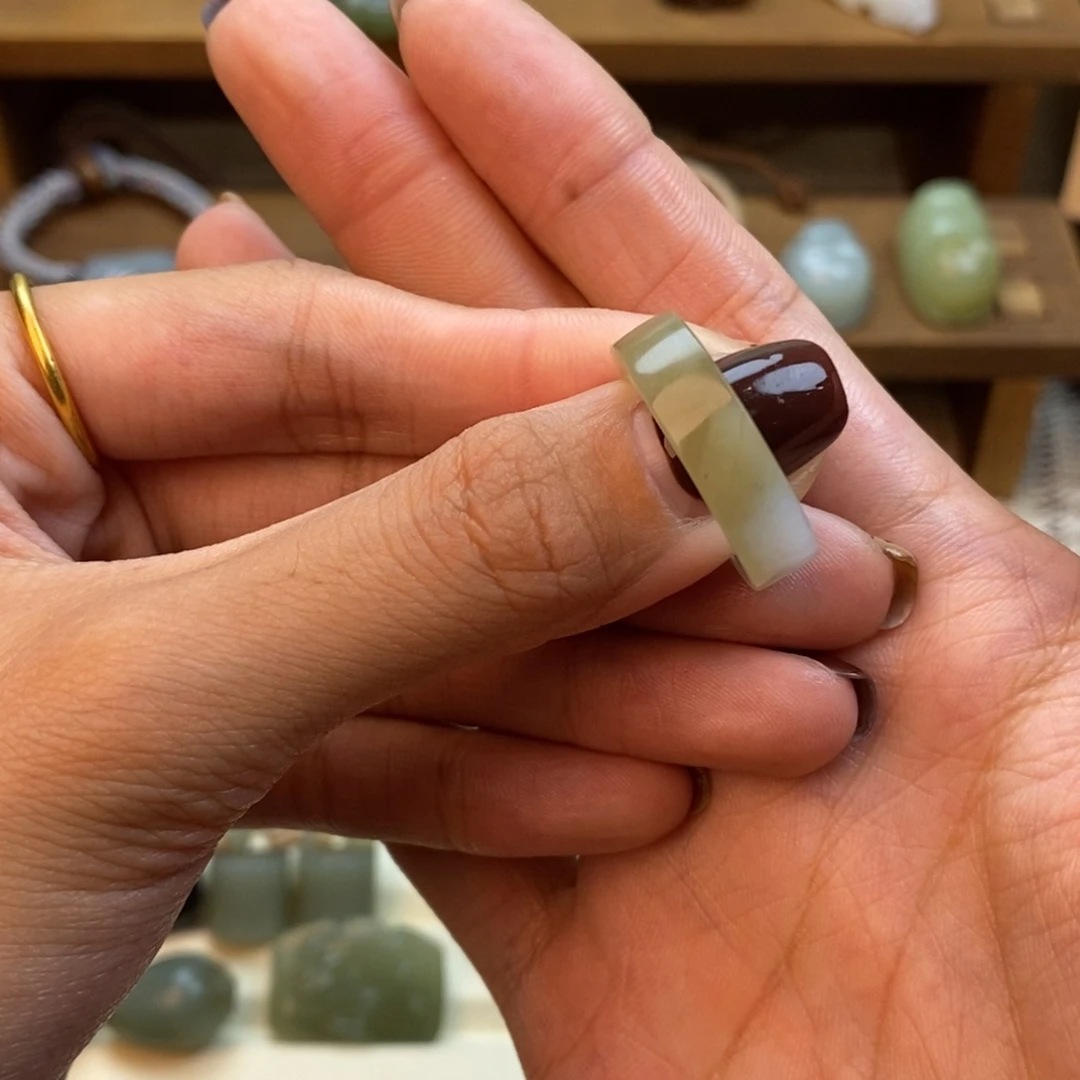 手链未镶嵌和田玉17.5内径 15号