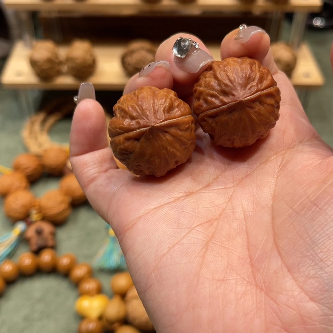 文玩核桃把件矮桩小灯笼