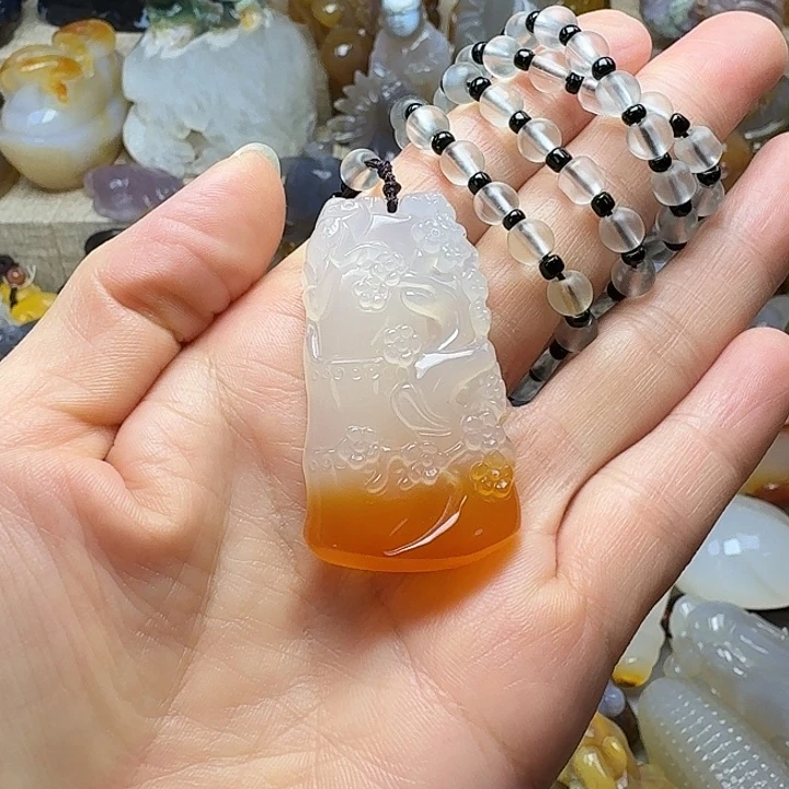 玛瑙/玉髓未镶嵌饰品