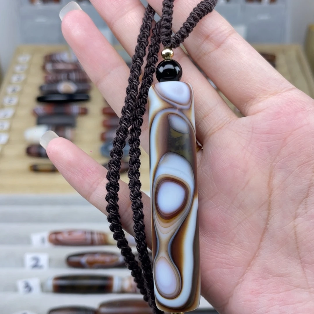 玛瑙/玉髓合金颈饰