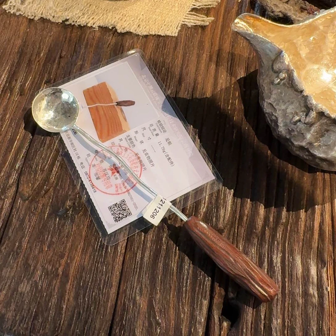 慧*姐银茶勺银茶勺茶勺。