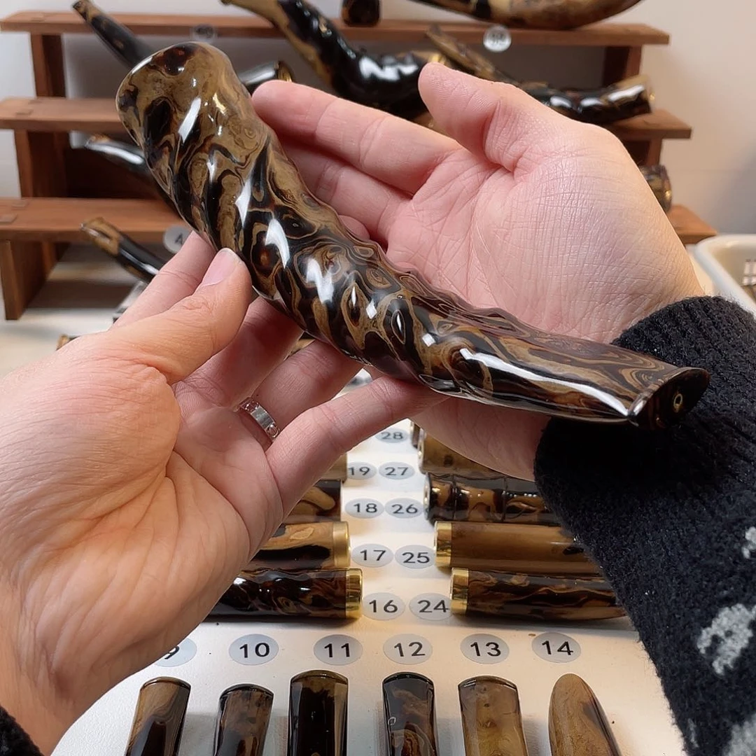 木用****7手工烟嘴高货螺纹款