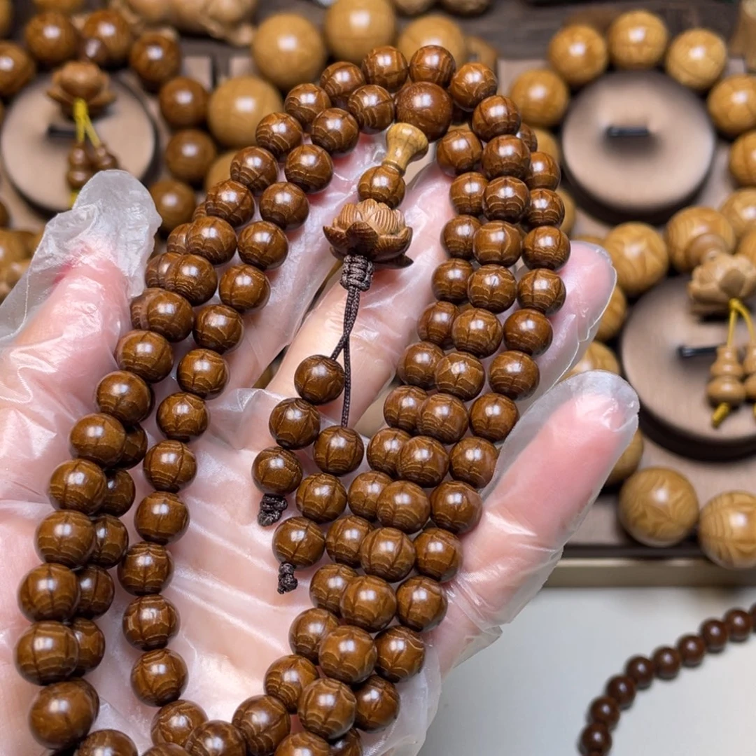 六道木手串/手链空*0.8*108天花板老料