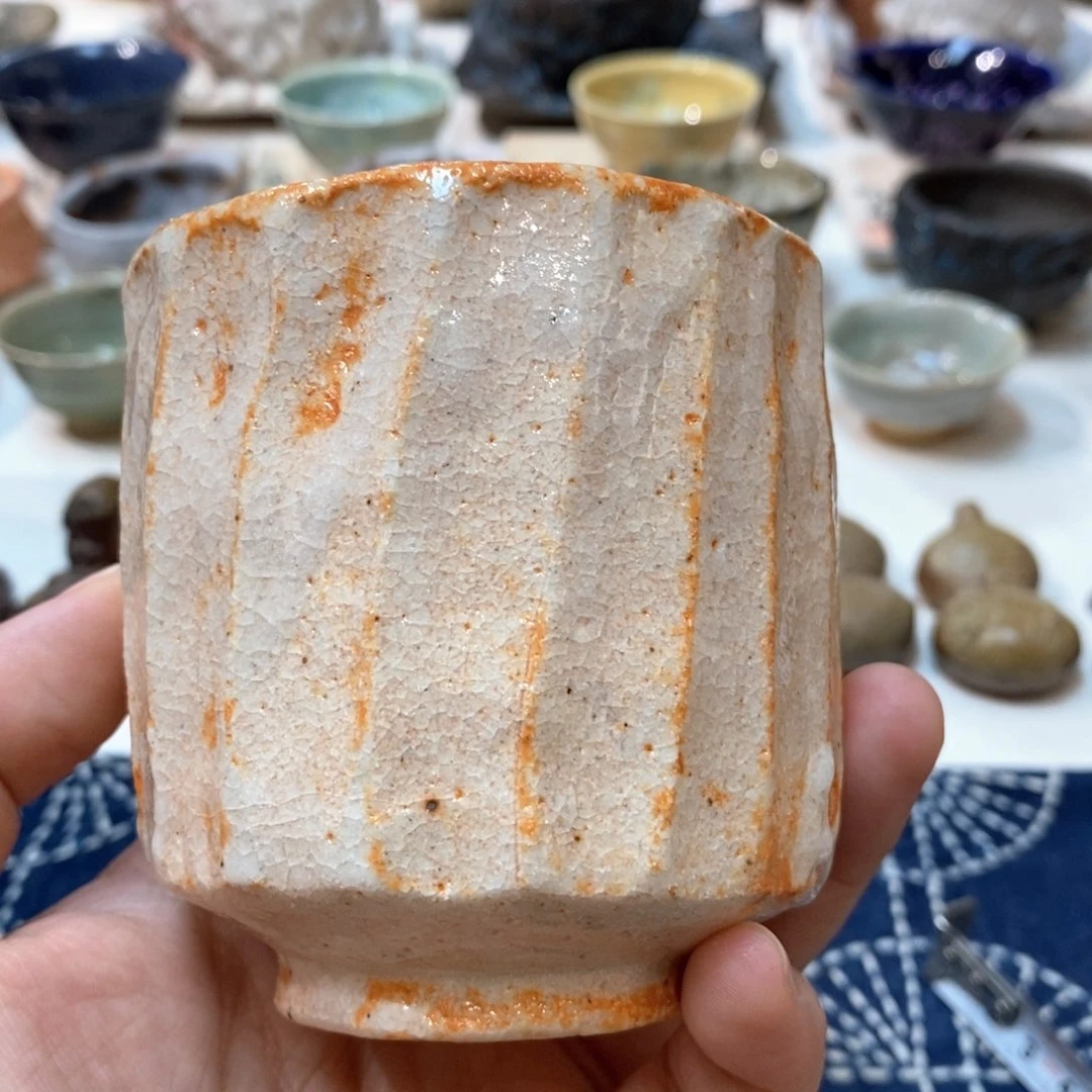 柴烧侘寂粗陶茶具