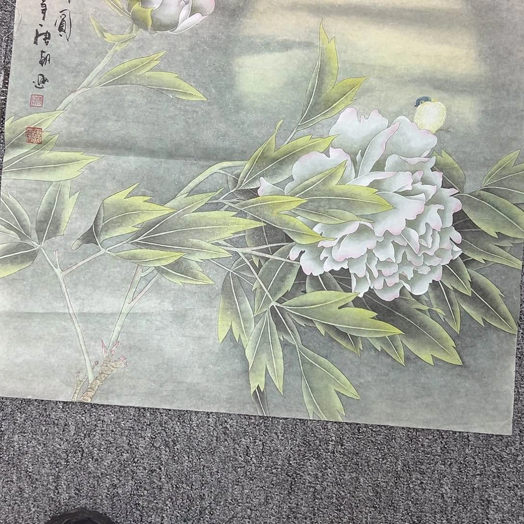 天***者国画国画作品纯手绘