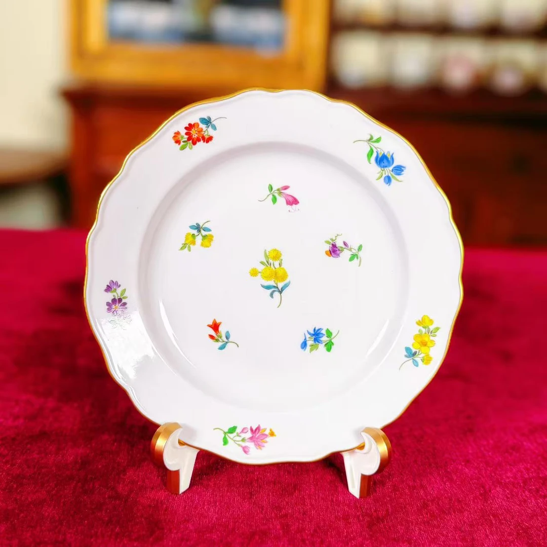 梅森二杠缤纷小花中餐盘1
