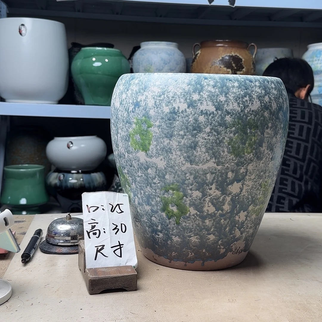 紫砂花盆尺寸25@30