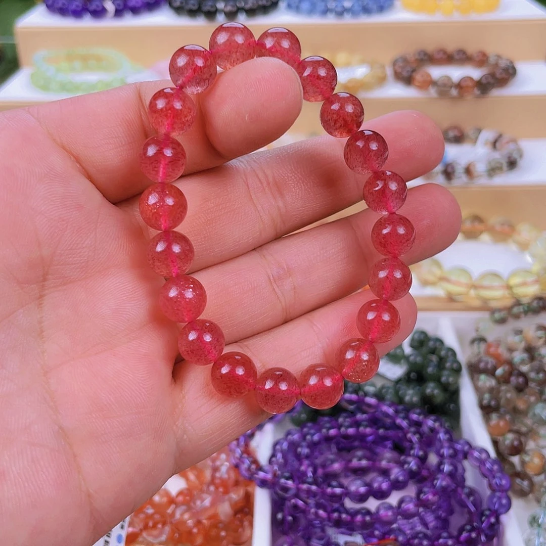 水晶手链未镶嵌草莓晶