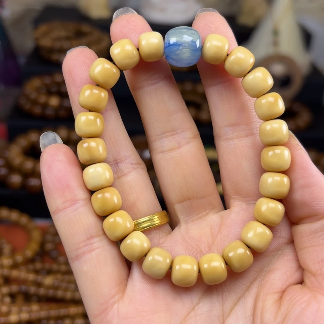 丽***丽手串库克龙脊菩提带配饰8-9