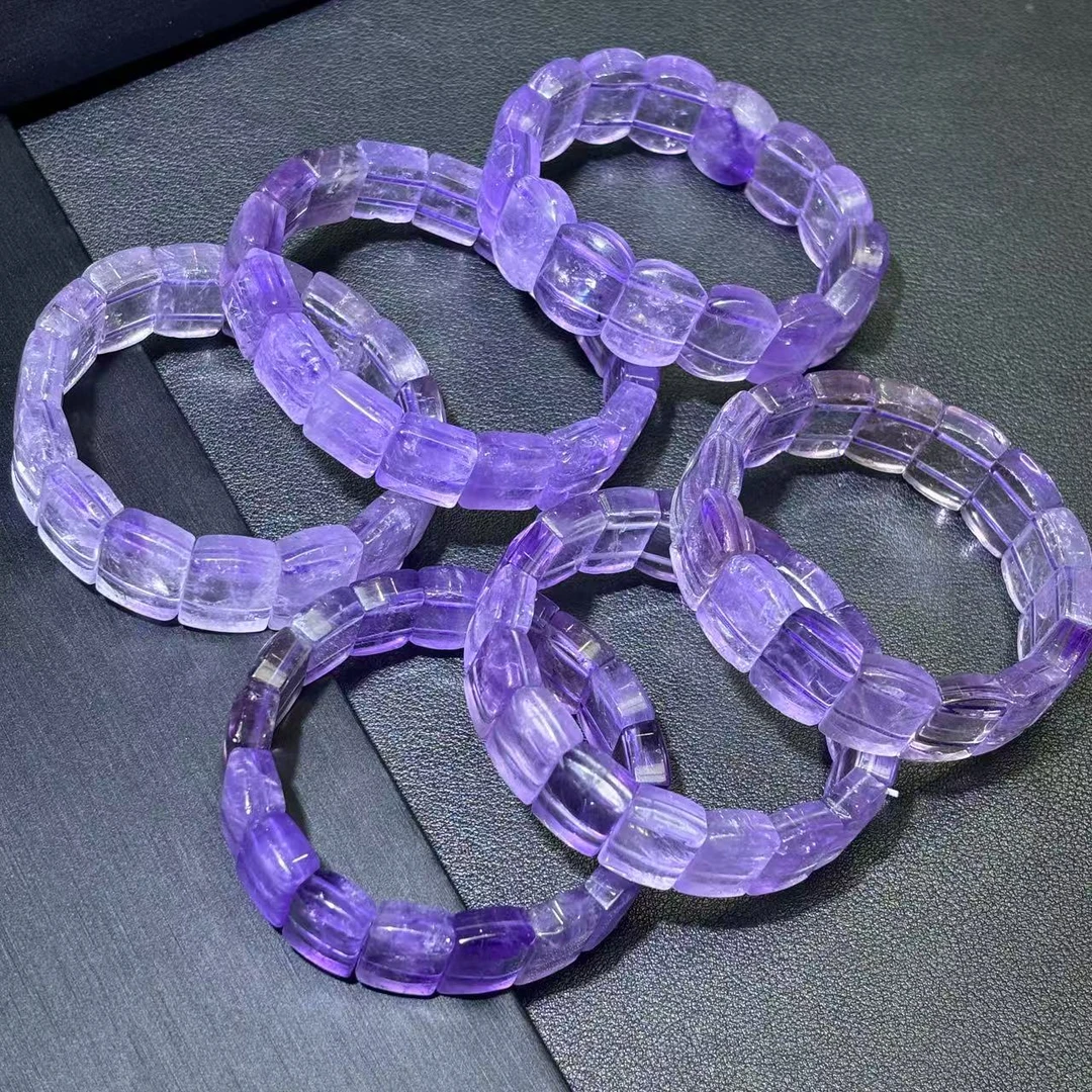 面面来财珠宝C11059-紫钛晶手排-多样性发其一