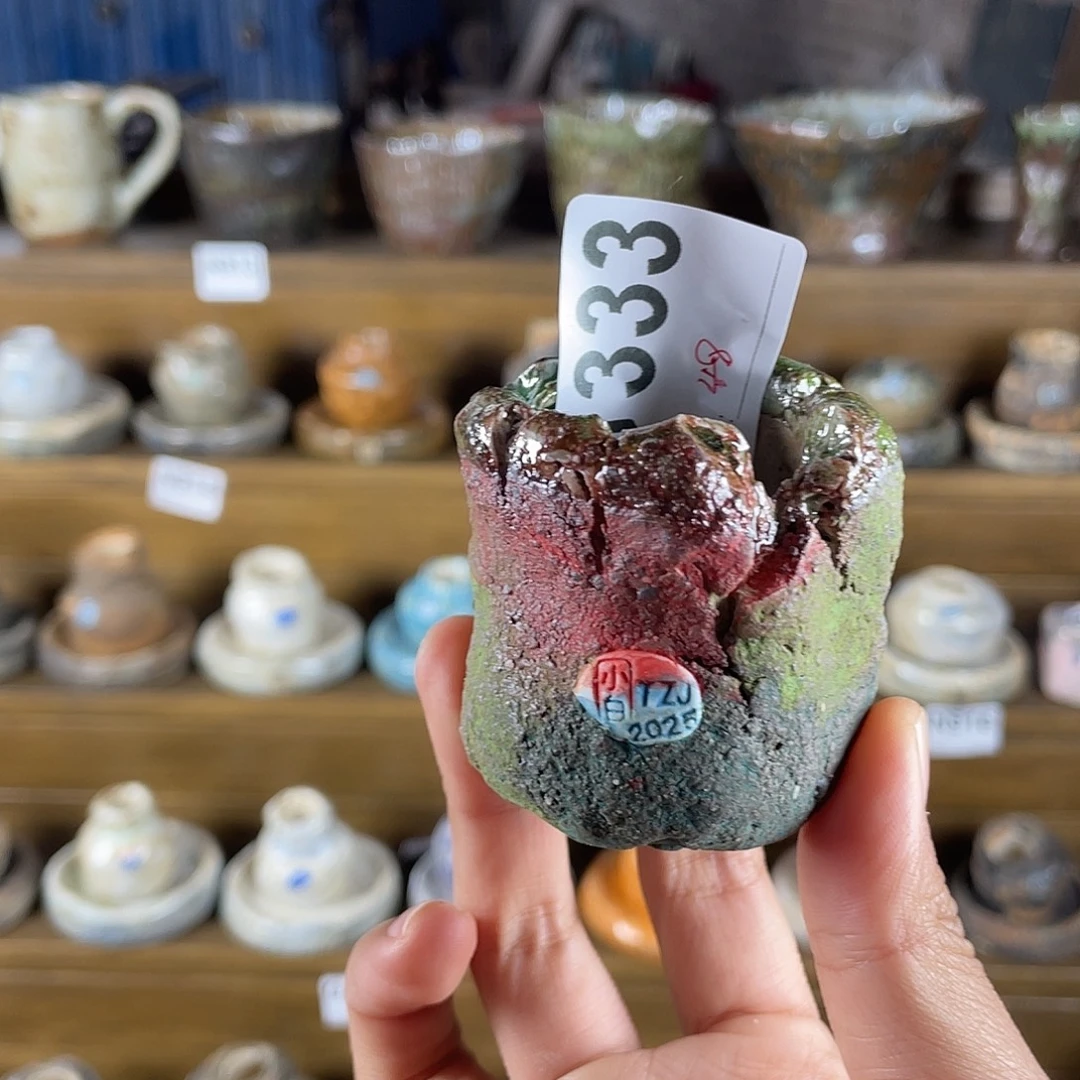 坛子姐花盆  小白孤品 内口3左右百搭