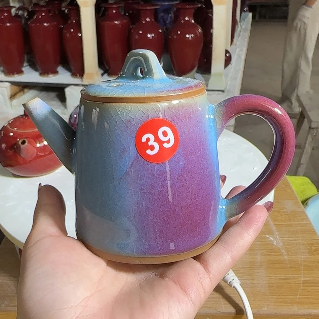 陶摆件郑家钧窑摆件