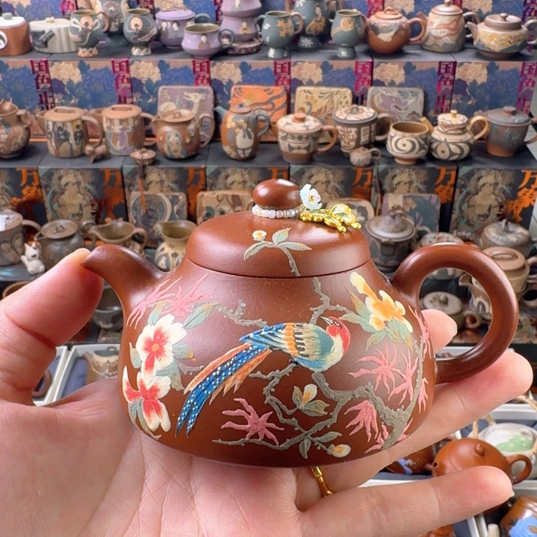 茶壶紫砂150cc原矿精工半手