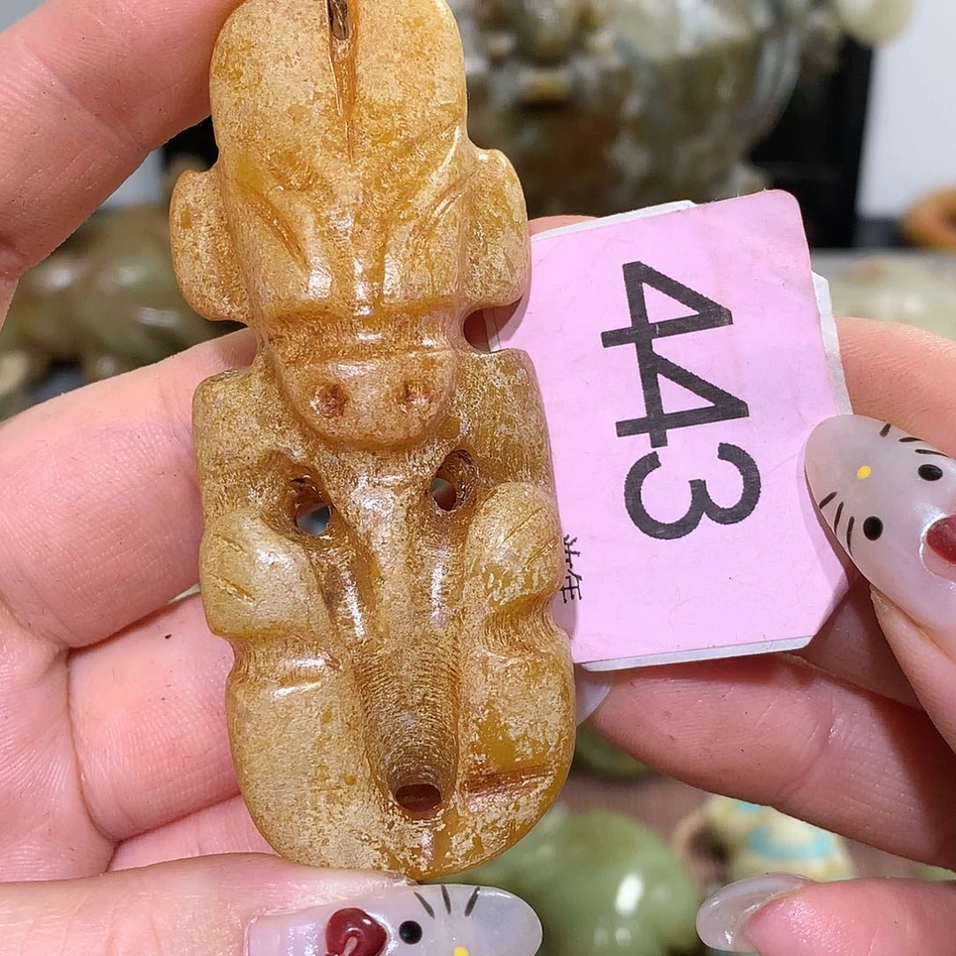 颈饰未镶嵌和田玉