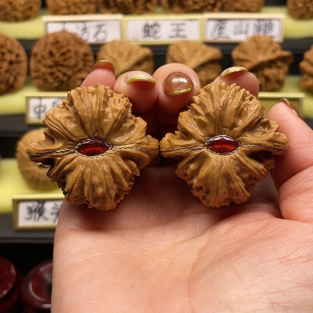 【闪购商品】吊坠文玩核桃狮子头41