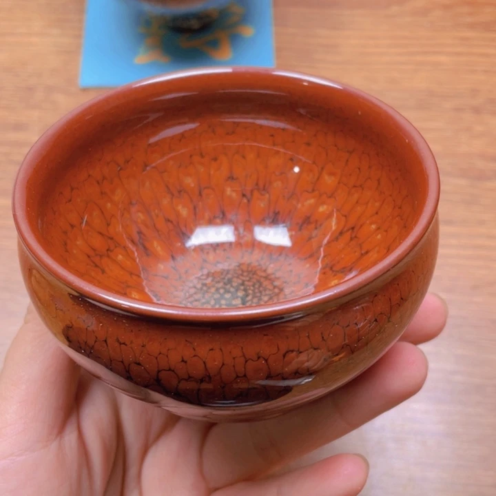 茶盏建窑建盏主人杯
