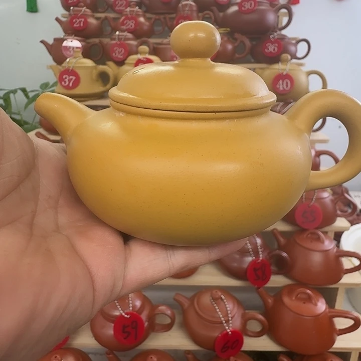 大号仿古黄段泥好壶不贵