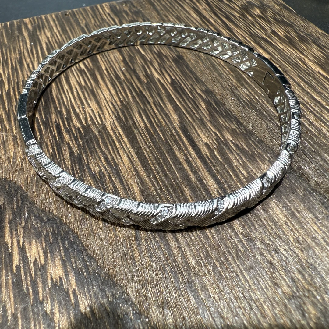 【国检证书+运费险+终身售后】铂金钻石手镯 - 1058