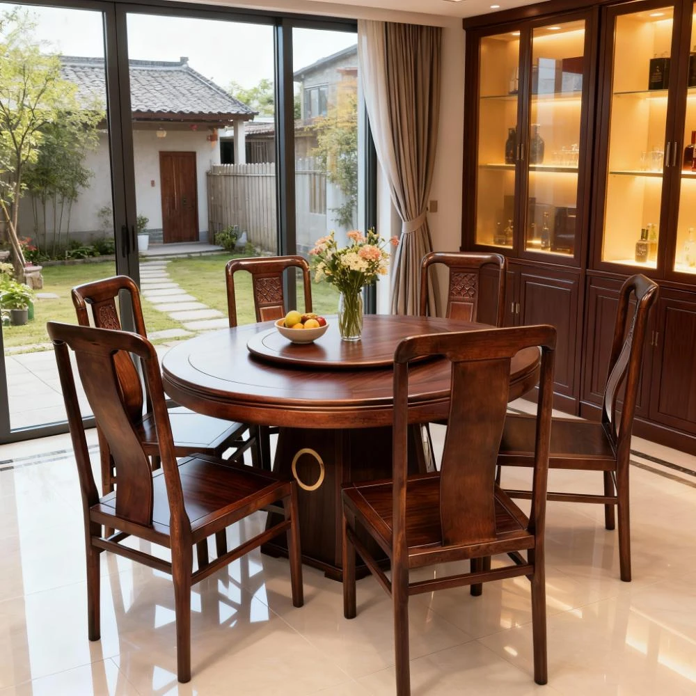 53.专属老板   全实木餐桌