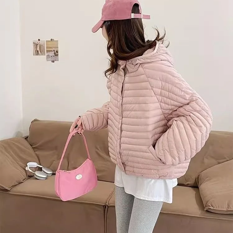 85068#大码秋冬季连帽排骨棉服（无运险）