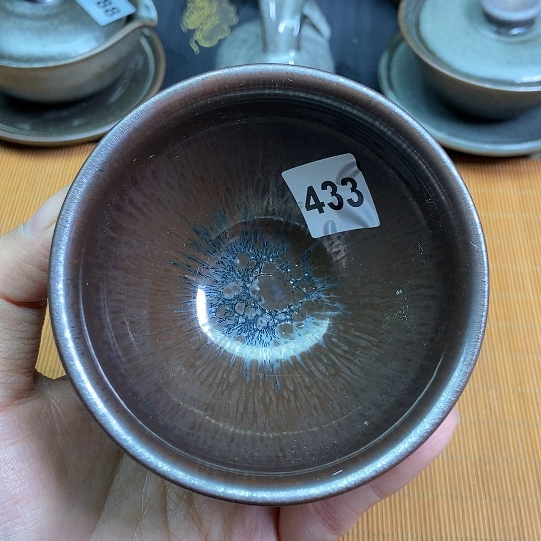 茶盏伊伊建窑建盏茶器433