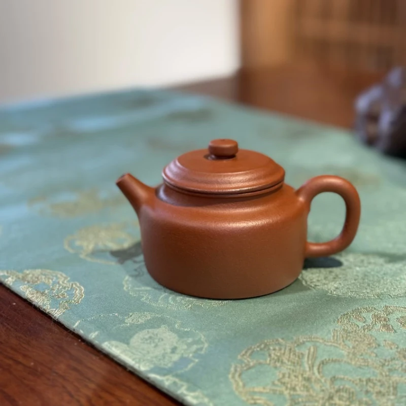 宜兴原矿零添加紫砂【德钟】小煤窑朱泥150cc