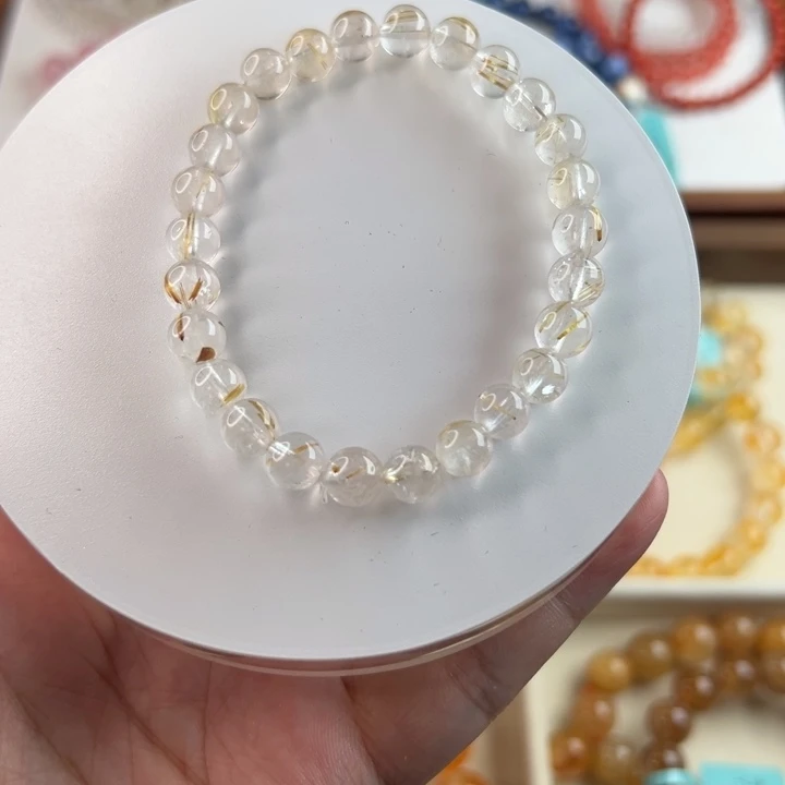 发晶手链未镶嵌发晶