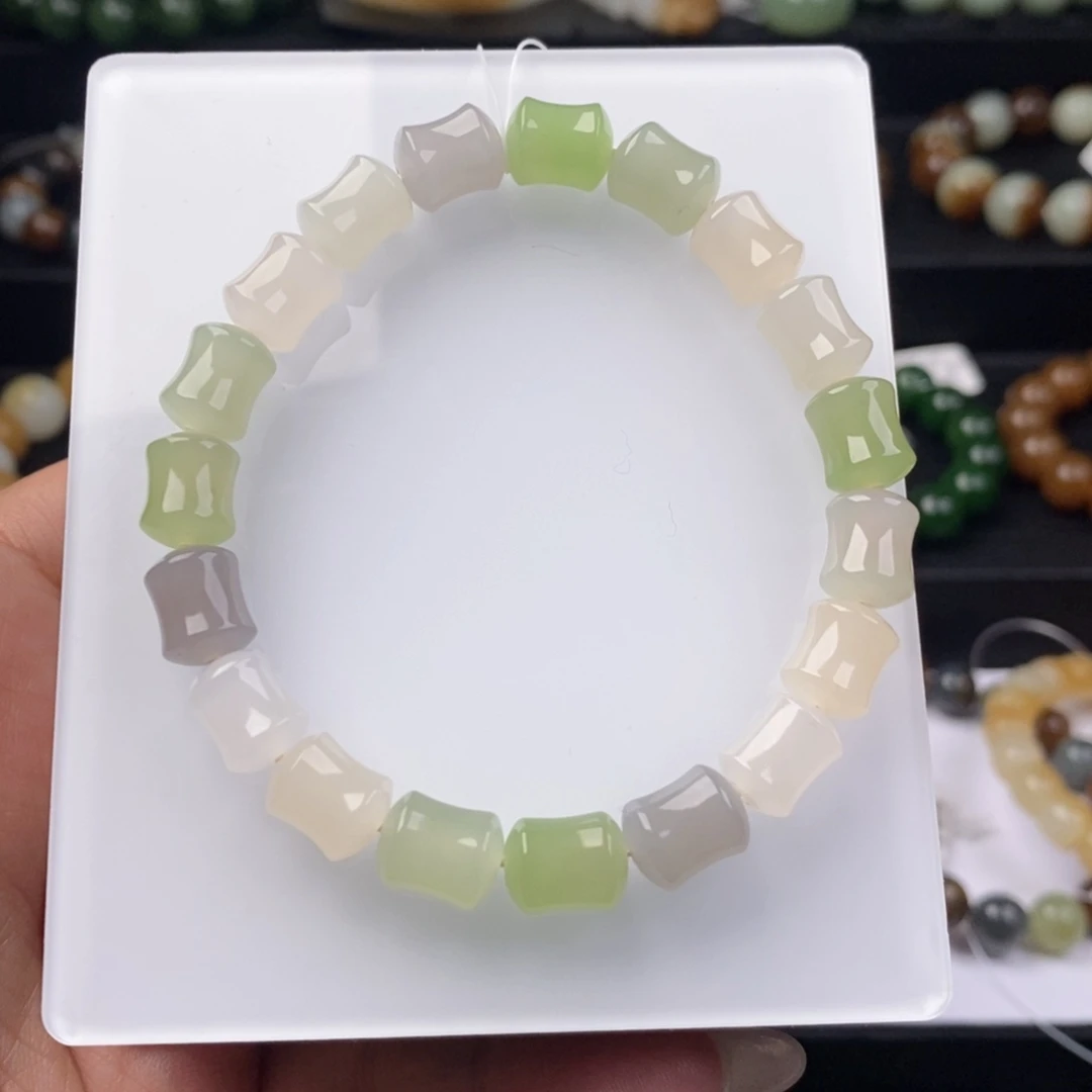 和田玉手串未镶嵌