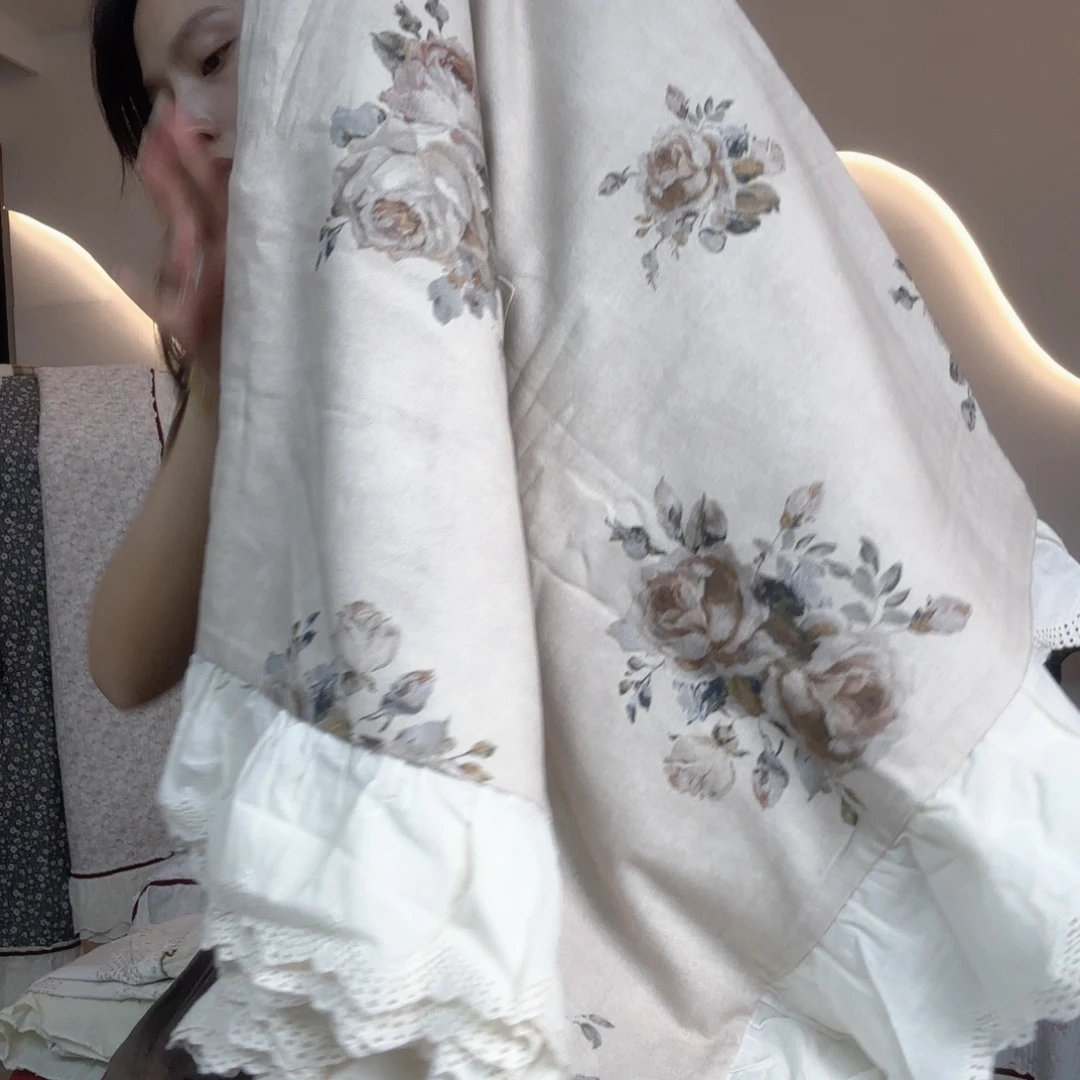 真丝真丝全棉被套枕套三件套