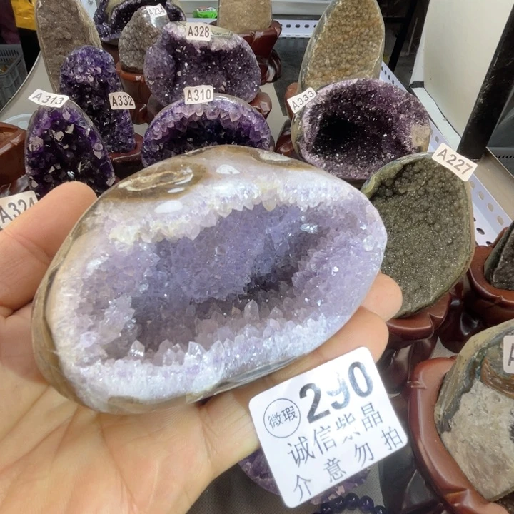 未镶嵌大型摆件（非配饰）紫晶