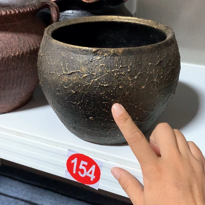 【闪购商品】粗糙盆有孔高14口16