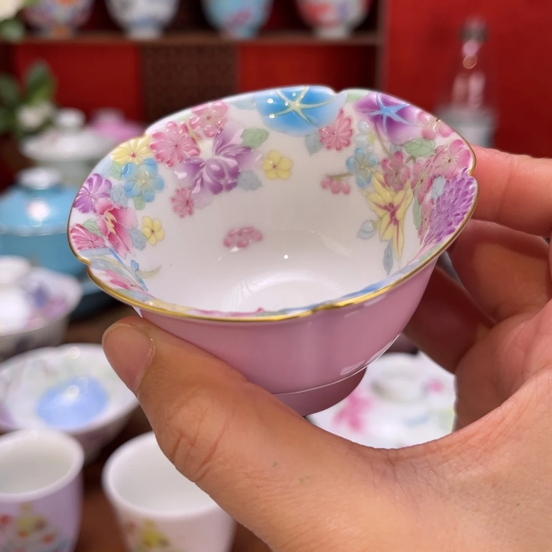 景德镇纯手绘陶瓷茶具