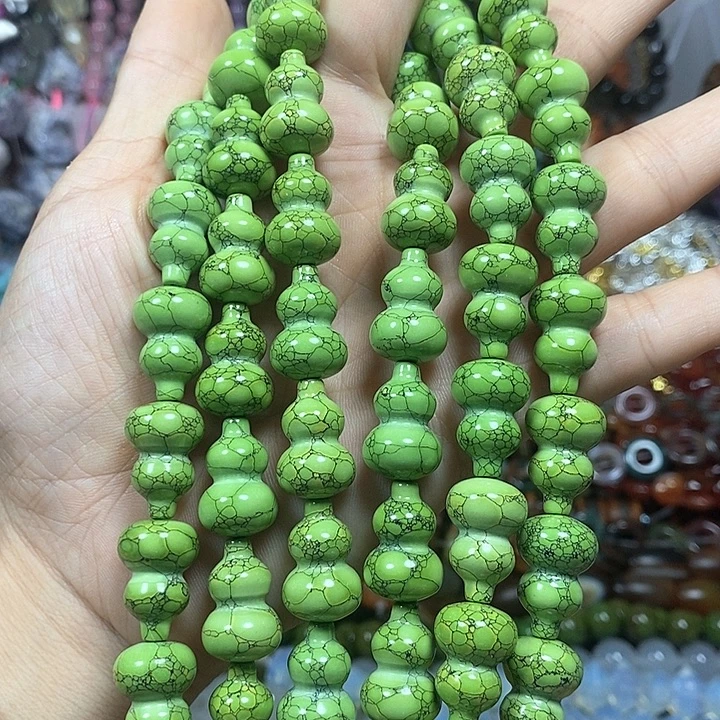 未镶嵌玛瑙/玉髓珠宝半成品松葫芦卡12*18mm