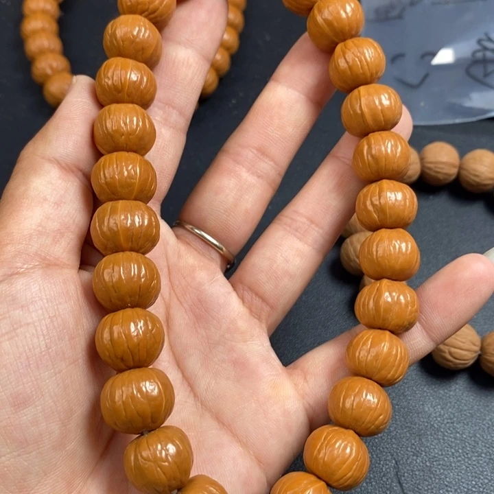 猴头核桃吊坠南瓜手持1415