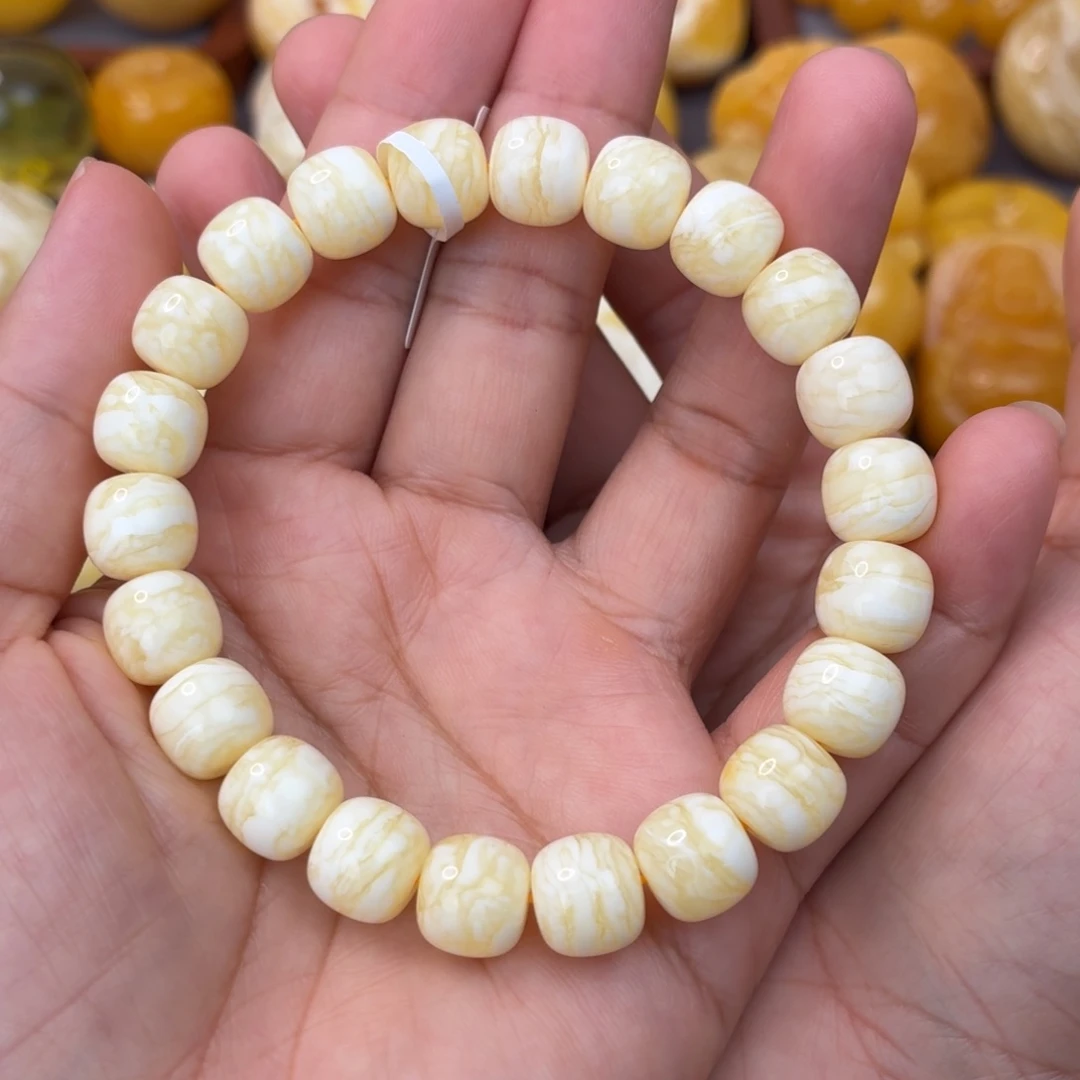 蜜蜡未镶嵌吊坠(不含链)10虎皮同料老型