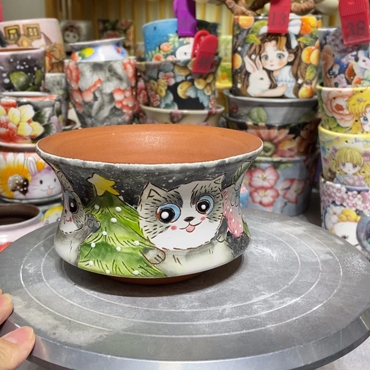 景德镇艺术手绘作品