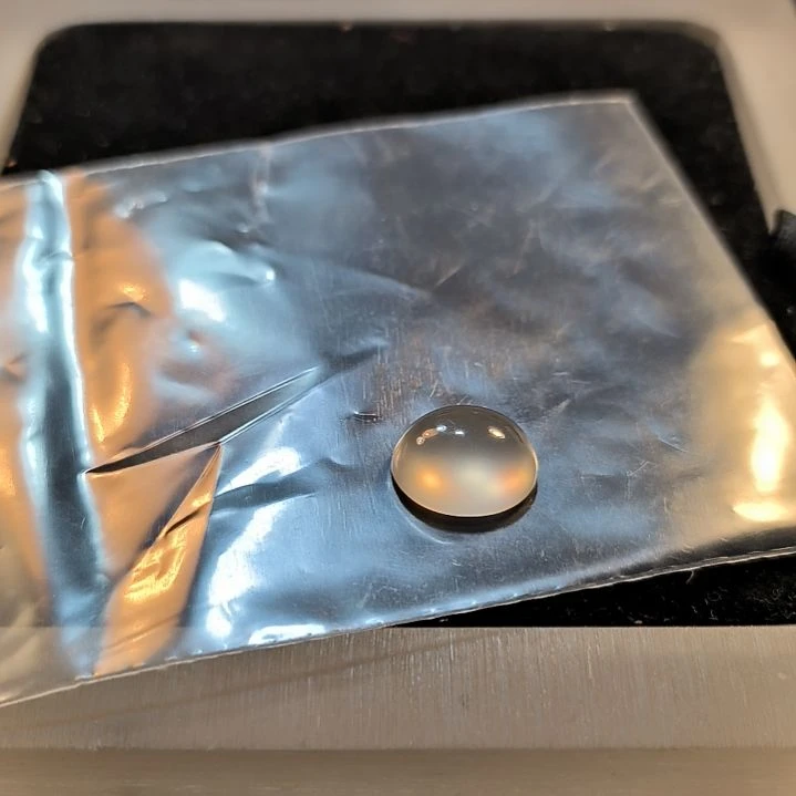 田***头石英岩玉银S925镶嵌戒面