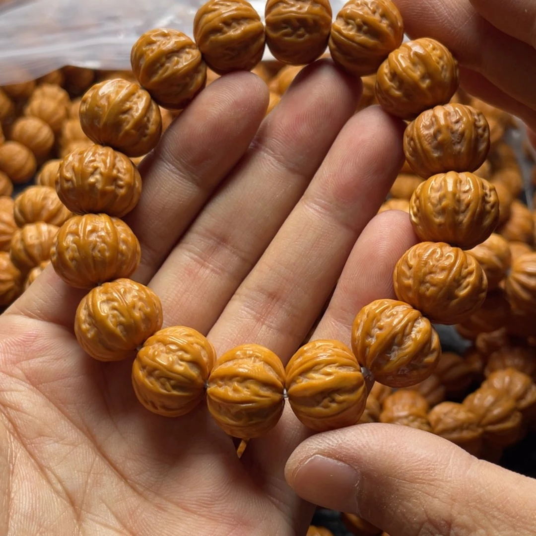 猴头核桃手串16左右大八棱聚宝盆料。体验款
