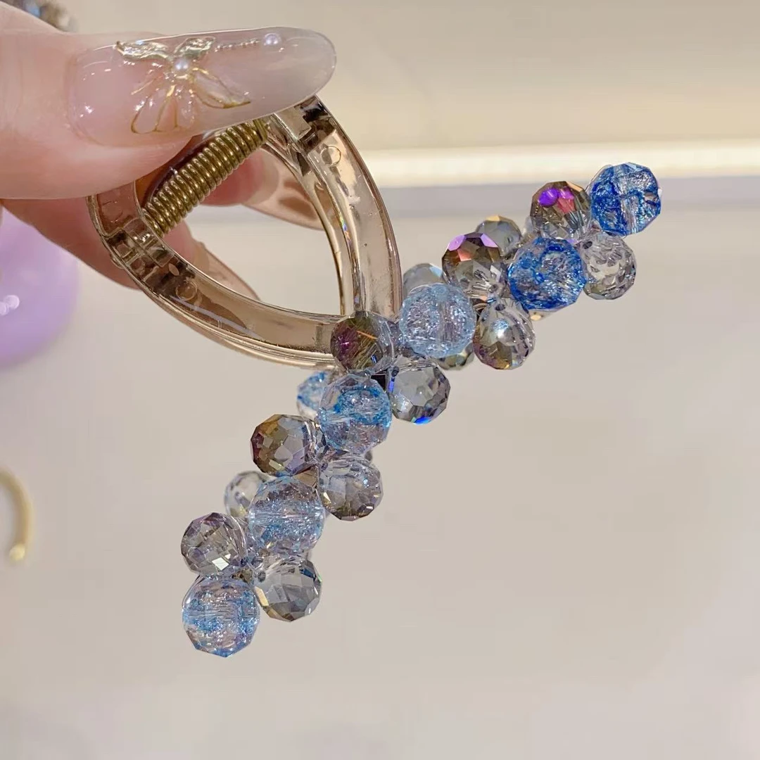 D205轻奢手工抓夹8厘米