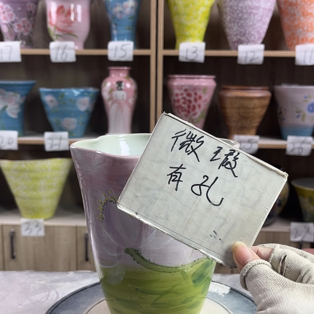 景德镇陶瓷花盆花盆