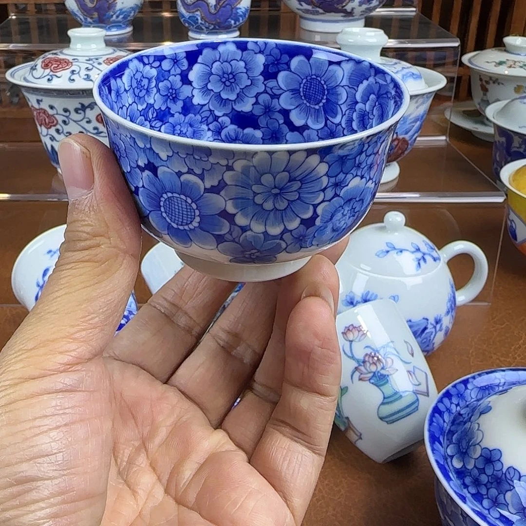 景德镇陶瓷纯手绘茶器