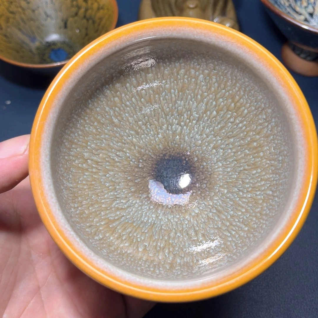 茶盏建盏手握泡茶主人杯