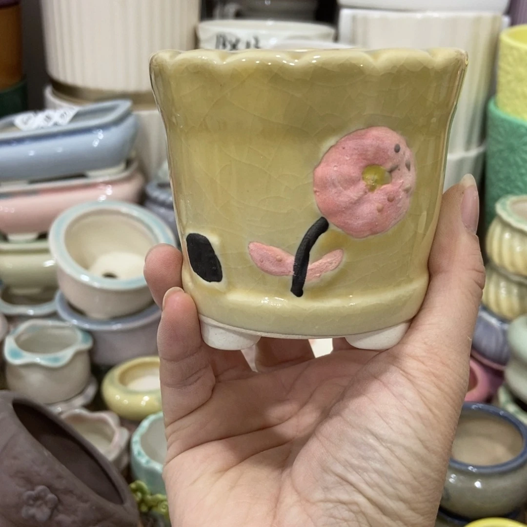 红陶陶瓷花盆凑满十二米包邮