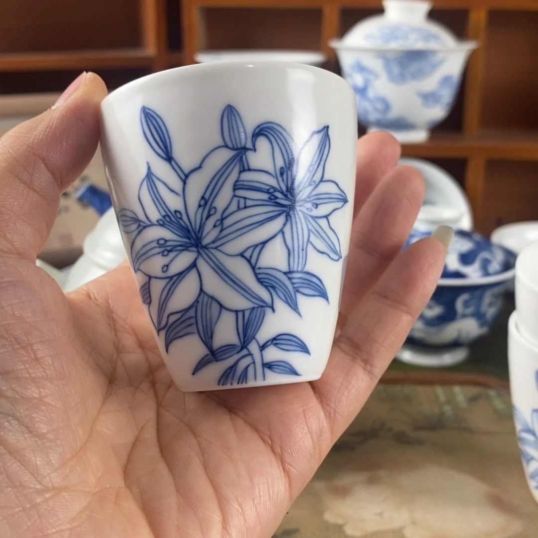 瓷片景德镇陶瓷手绘茶器411