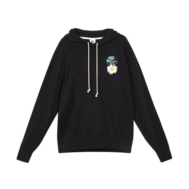 清货 耐克正品 Nike 小雏菊刺绣运动连帽套头卫衣 DM4994-010