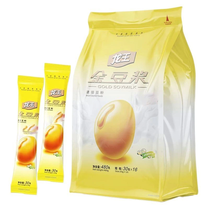 甜豆浆金豆浆480g原味甜味非转基龙王金原味豆浆粉